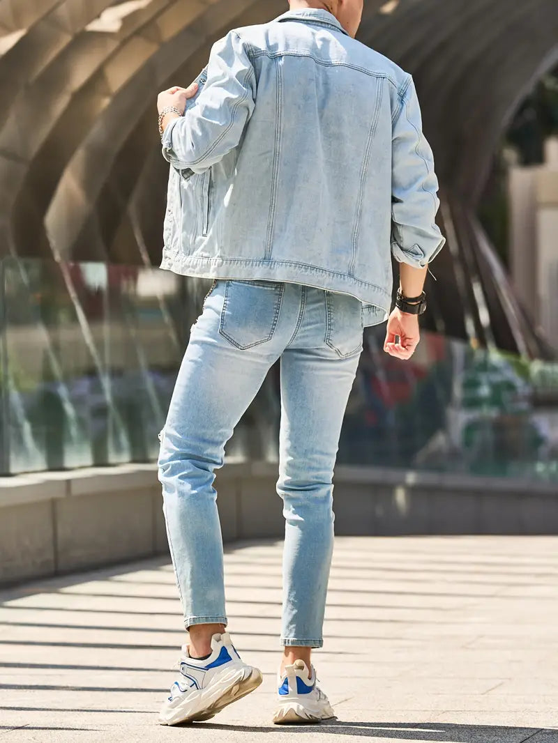 Heren Jas Met Knopen Voorzijde 4