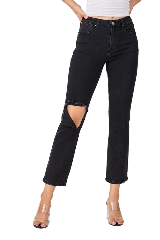 Heren Jeans Distressed Denim Comfortabele Pasvorm 0