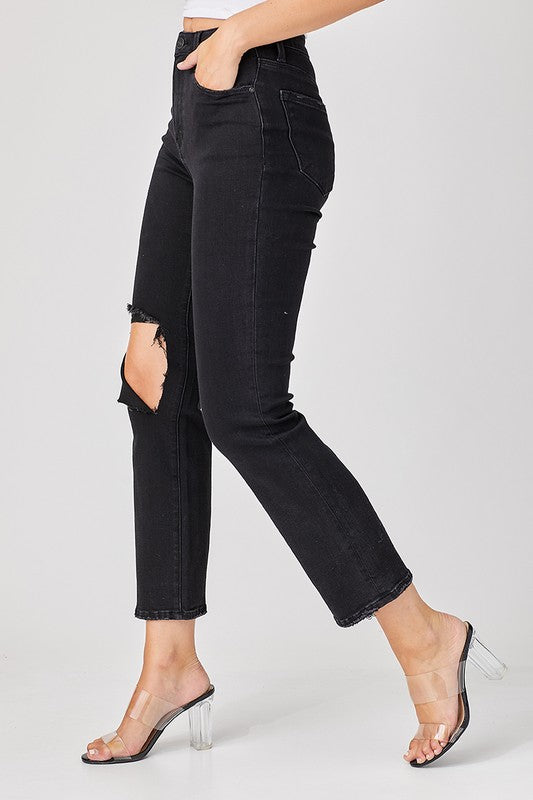 Heren Jeans Distressed Denim Comfortabele Pasvorm 2