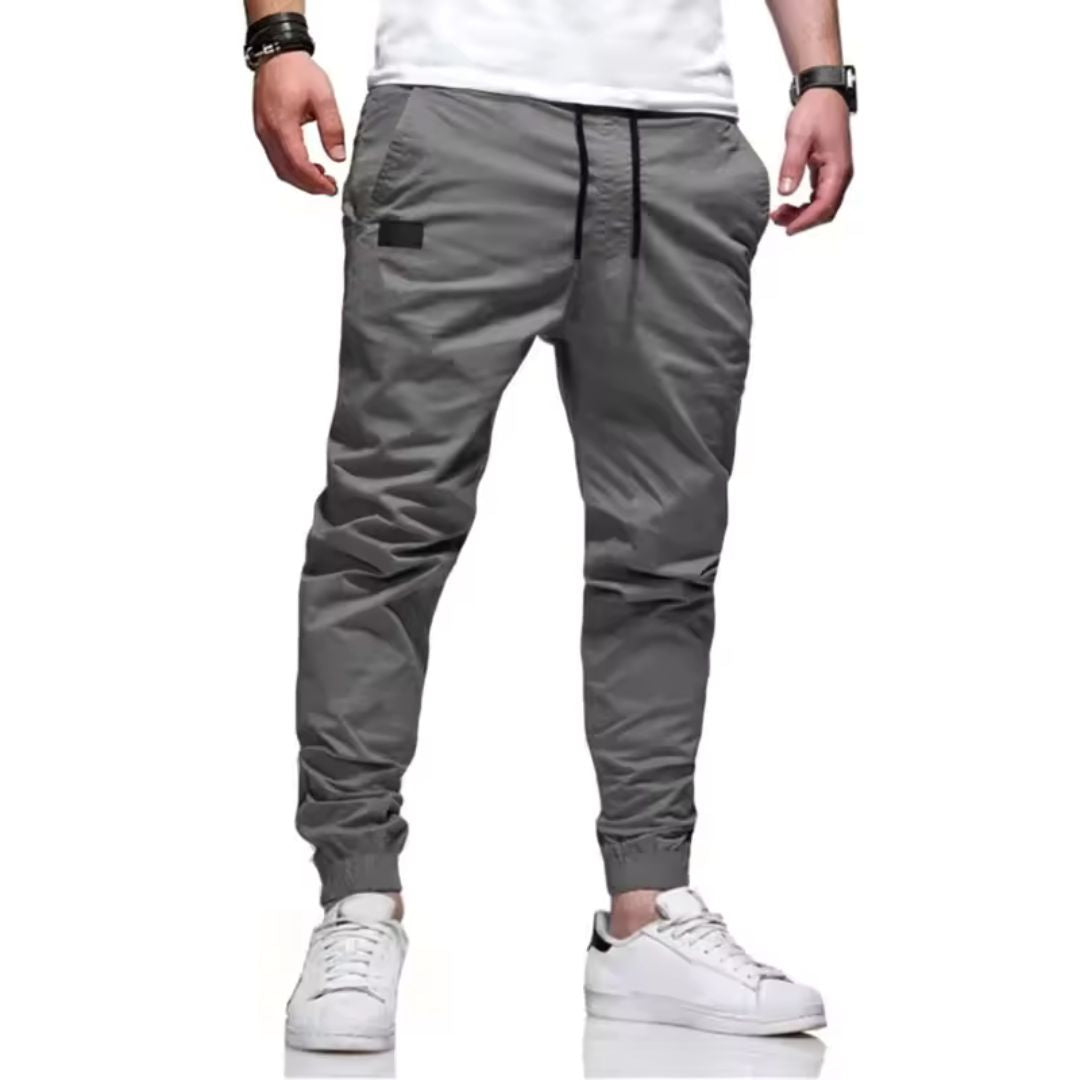 Heren Jogging Broek 4-Weg Stretch Polyester Met Diepe Voorzakken 8