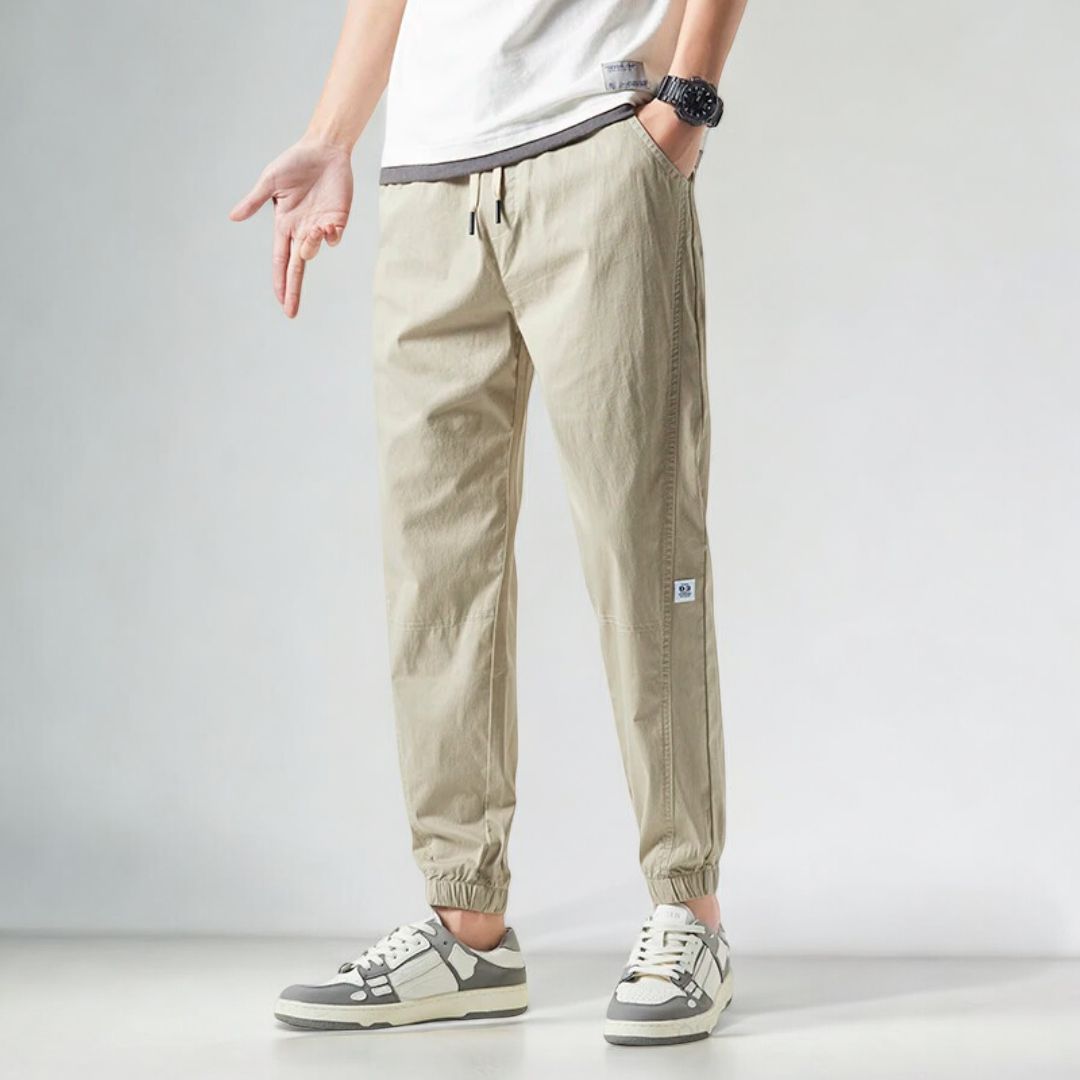 Heren Joggingbroek Skyline Casual Japanse Broadcloth 4
