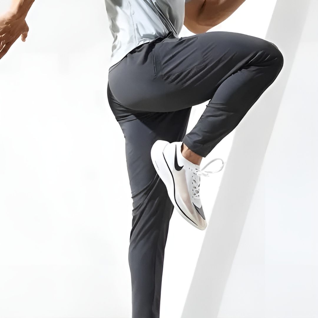 Heren Joggingbroek Tapered Stijl Ademend Materiaal 2