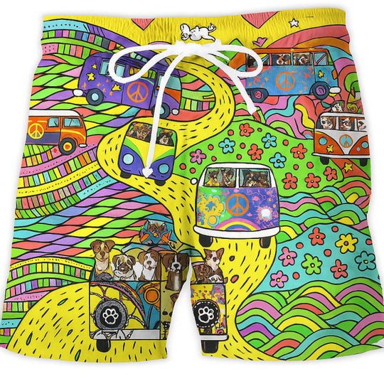 Heren Korte Broek Graffiti Design 4