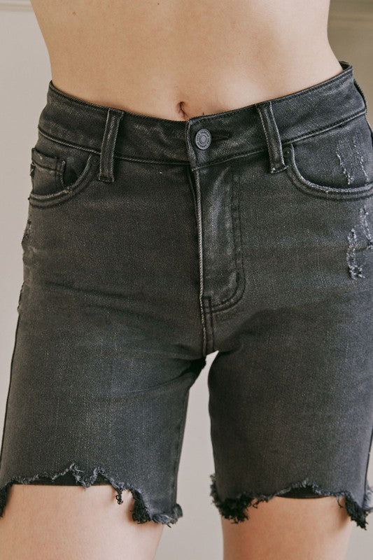 Heren Korte Broek Hoge Taille Katoen Bermuda Shorts 3