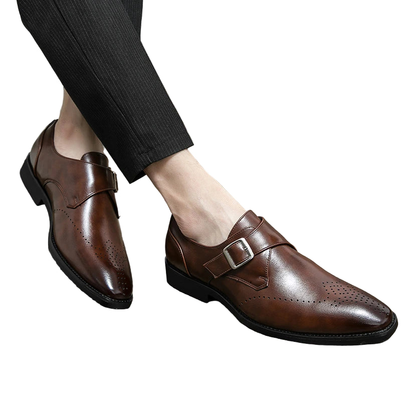 Heren Loafers Zwart Casual Schoenen voor Bruiloft en Feest 5