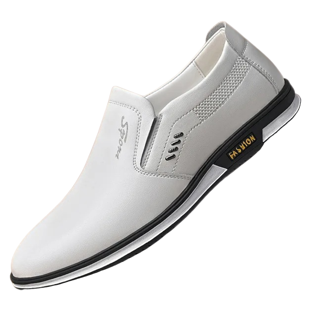 Heren Loafers Zwart PU-Synthetisch Leer met Lichte Gummisool 0