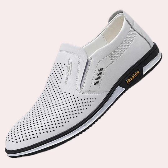 Heren Loafers Zwart PU-Synthetisch Leer met Lichte Gummisool 1