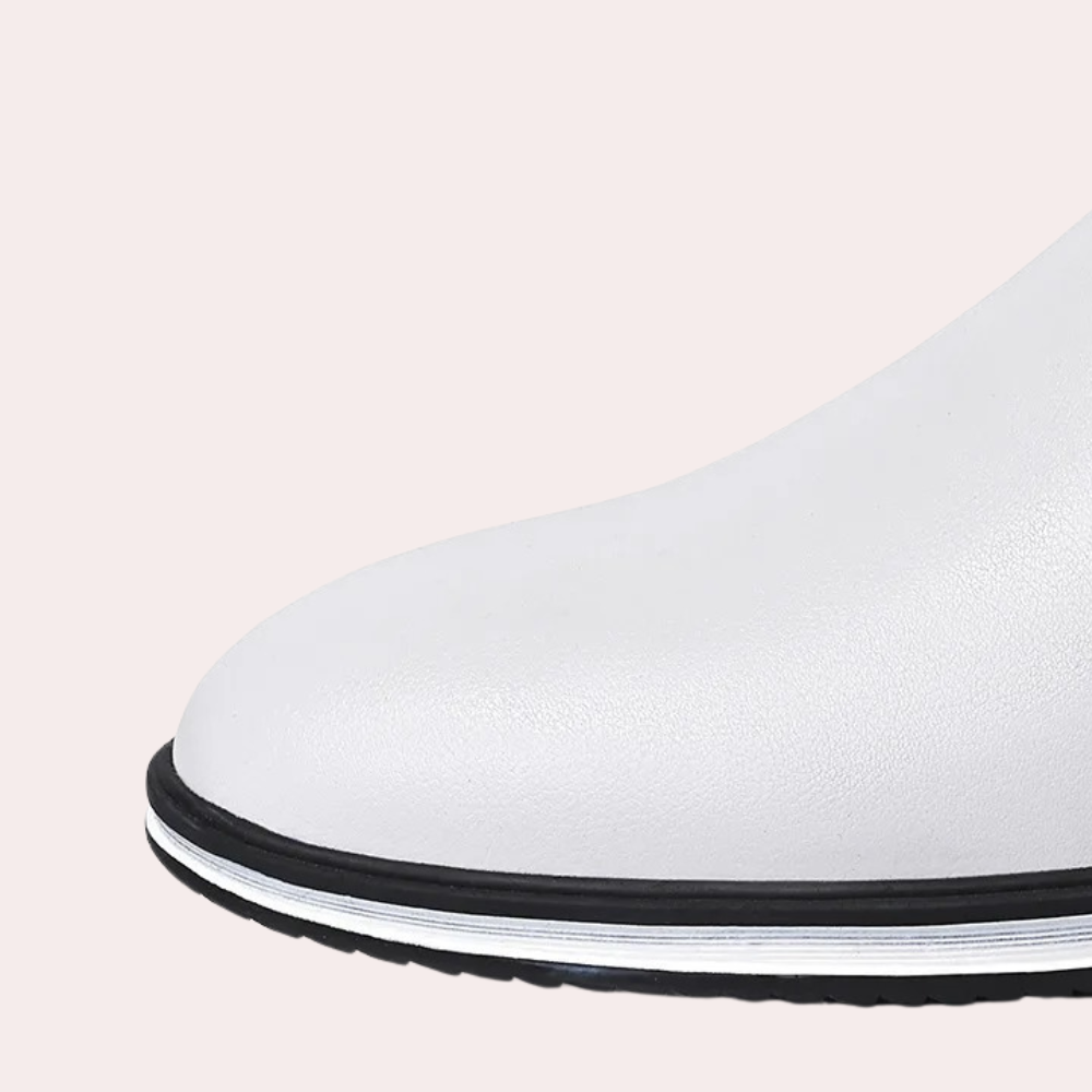 Heren Loafers Zwart PU-Synthetisch Leer met Lichte Gummisool 3