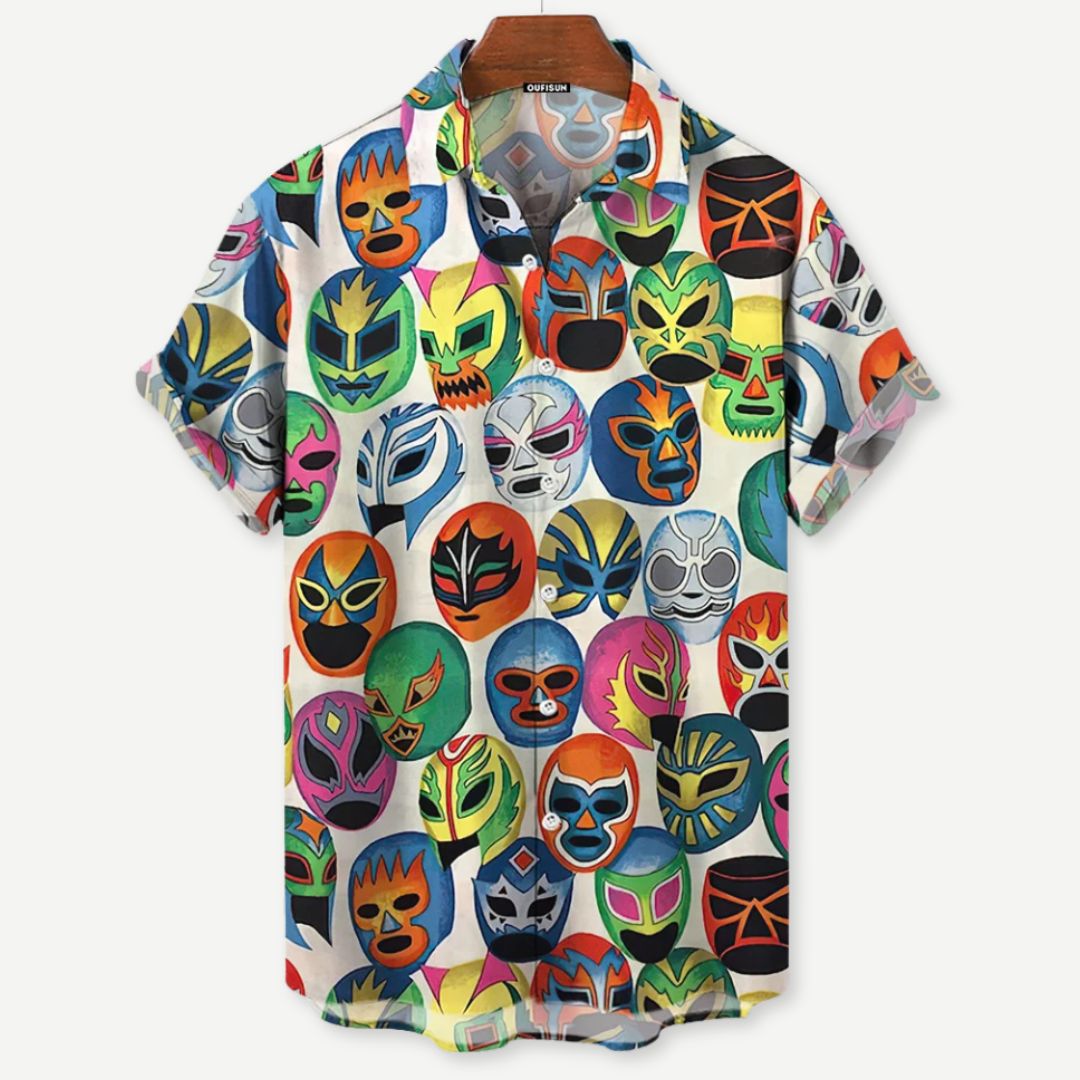 Heren Luchador Shirt Bundle #3 Relaxed Stijl 2