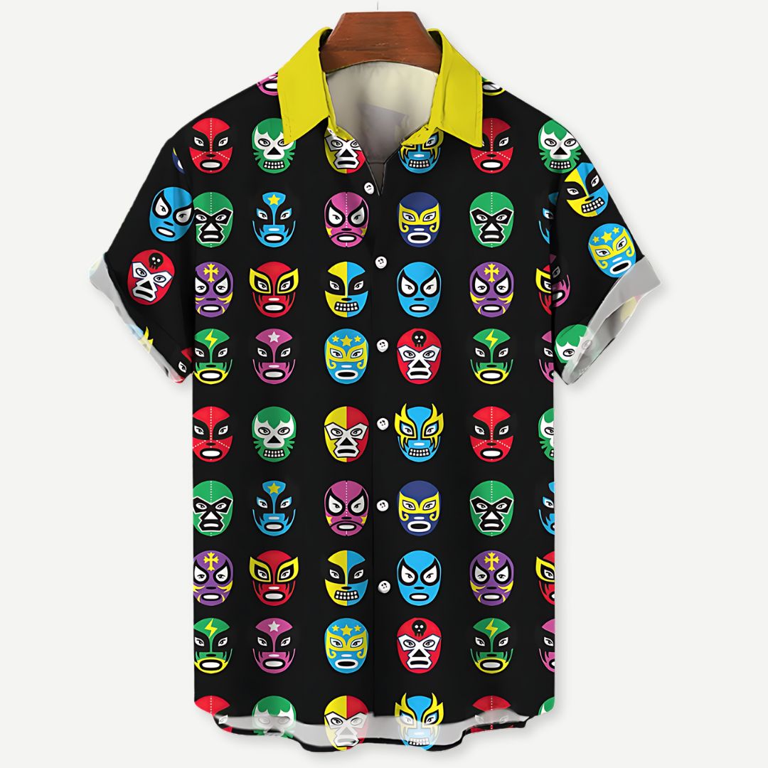 Heren Luchador Shirt Bundle #3 Relaxed Stijl 3