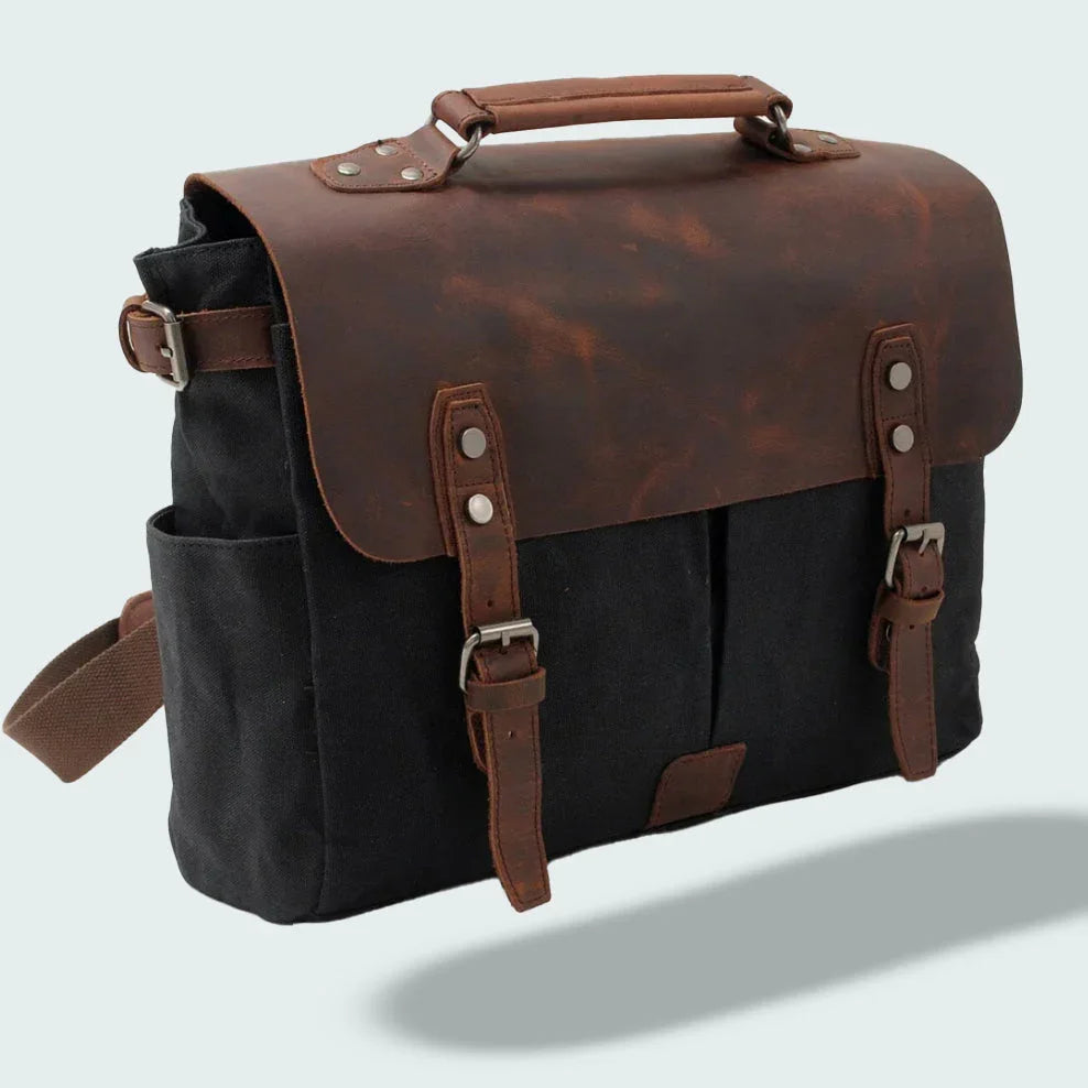 Heren Messenger Bag Retro Stijl 4