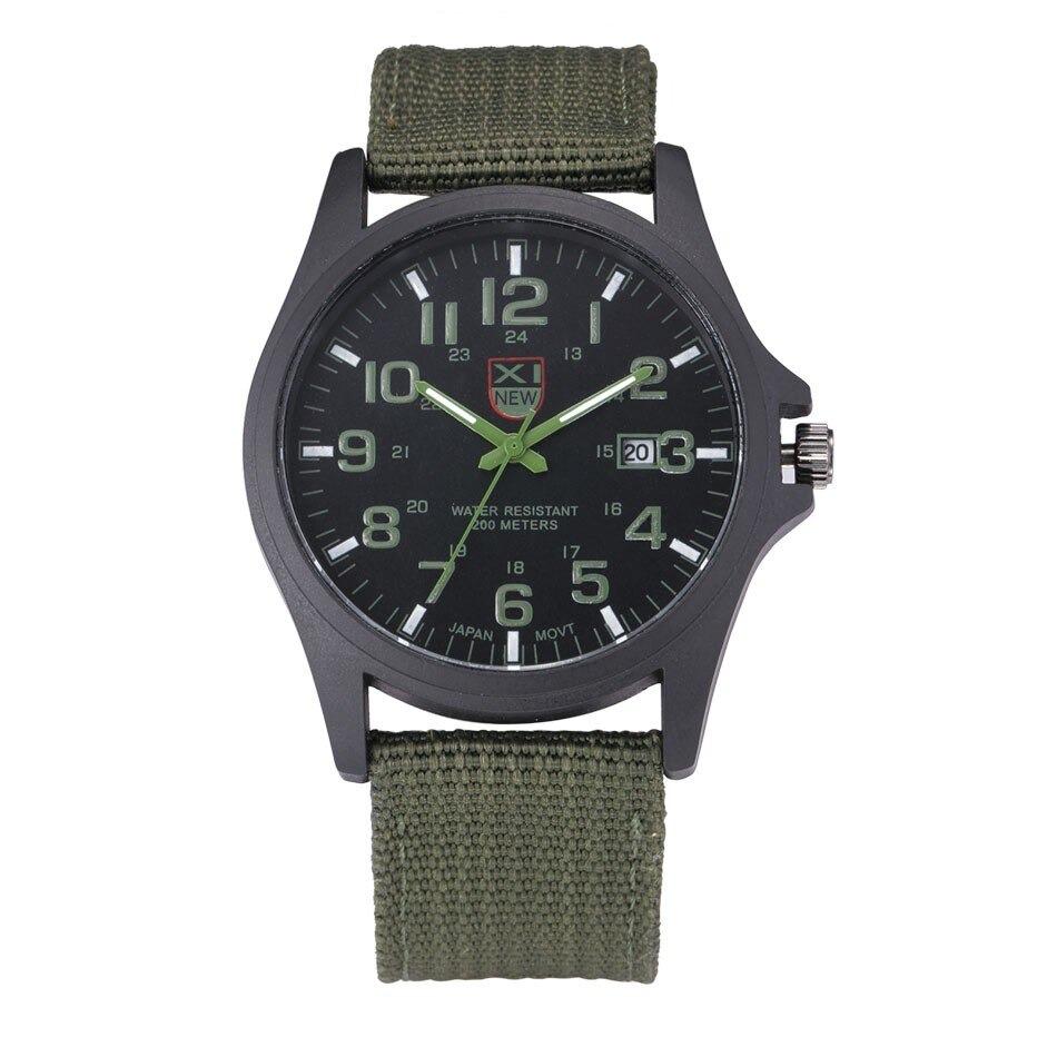 Heren Militair Horloge Tactisch Robuust met Stopwatch en Nachtverlichting 2