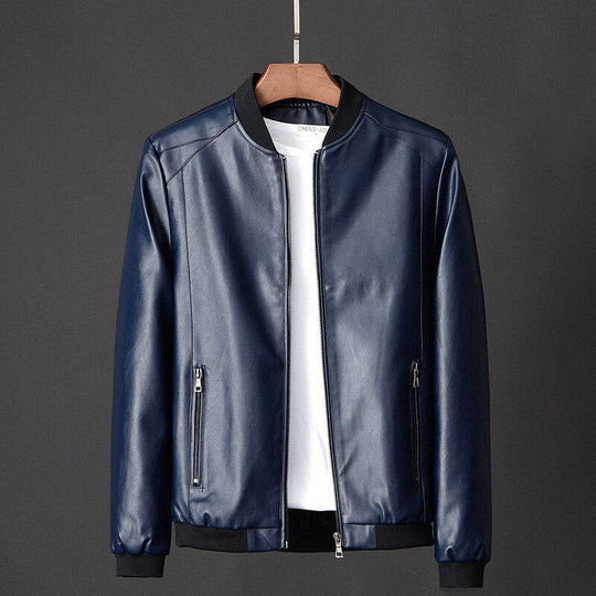 Heren Motorjack Leather Urban Stijl 1