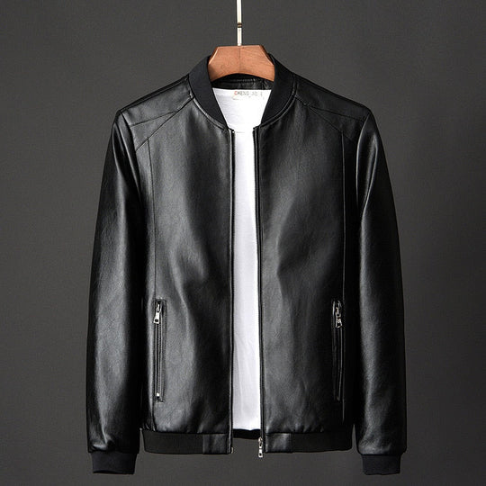 Heren Motorjack Leather Urban Stijl 2