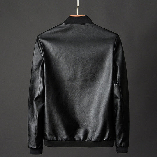 Heren Motorjack Leather Urban Stijl 3