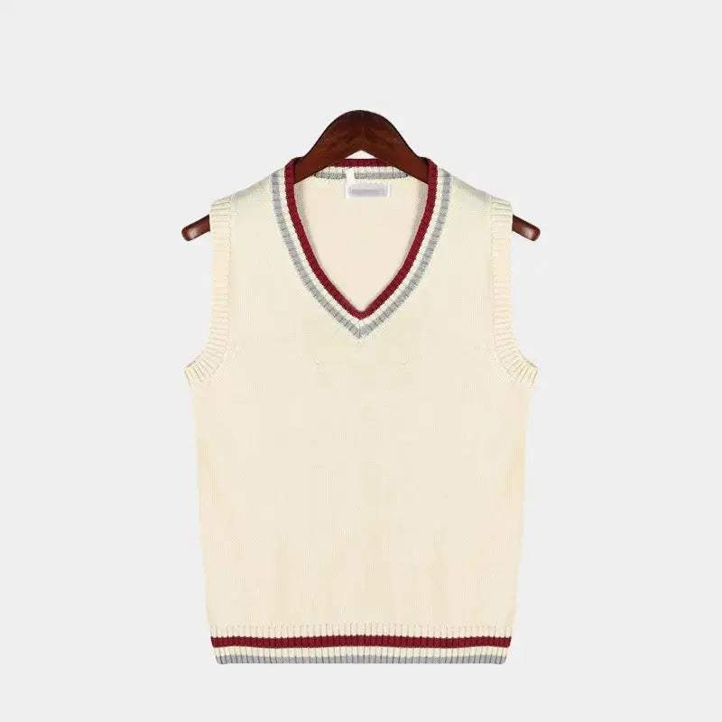 Heren Mouwloze Trui Old Money Stijl 2