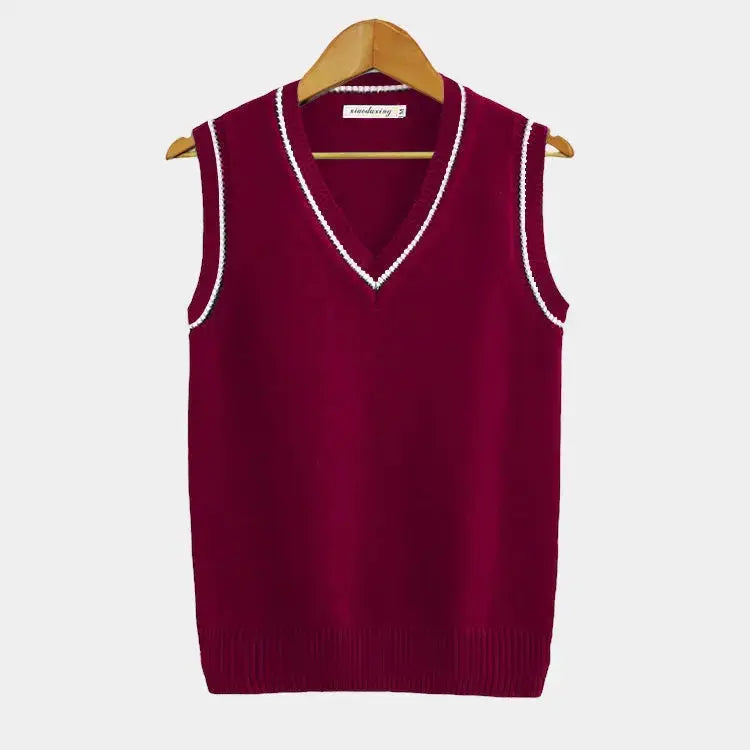 Heren Mouwloze Trui Old Money Stijl 4
