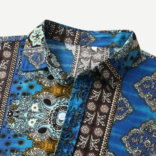 Heren Overhemd Casual Luchtig Materiaal met Vrolijke Prints 2