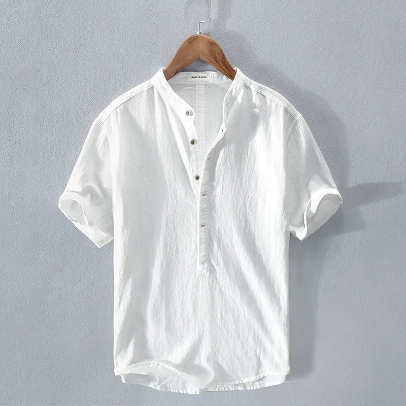 Heren Overhemd Malaga Casual Linnenmix 2