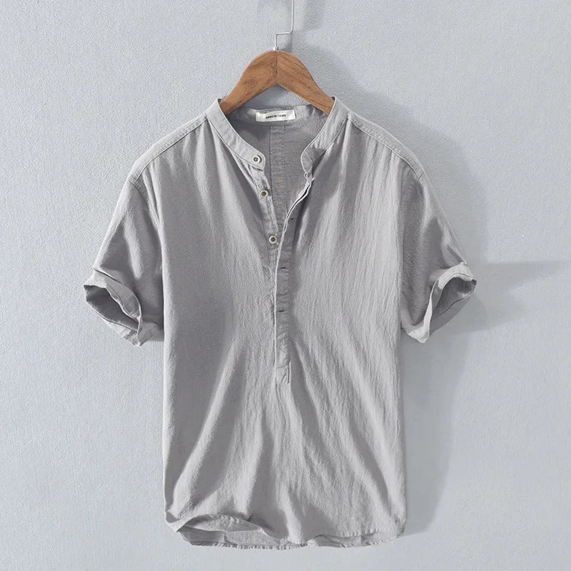 Heren Overhemd Malaga Casual Linnenmix 3