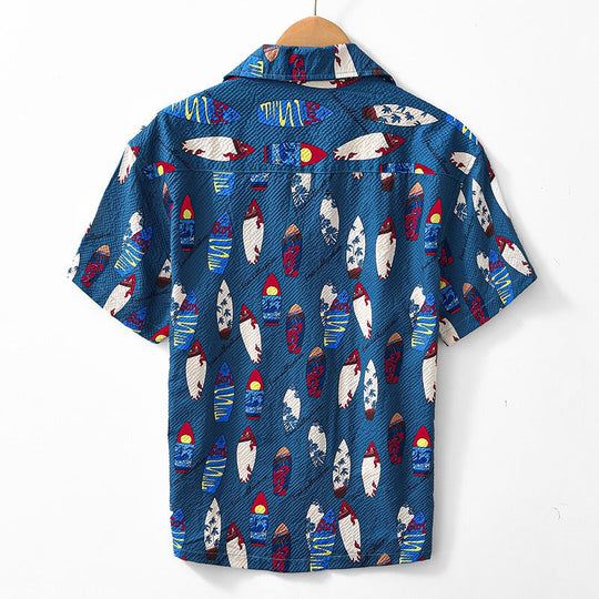 Heren Overhemd Zomerstijl Katoen en Linnenmix 1