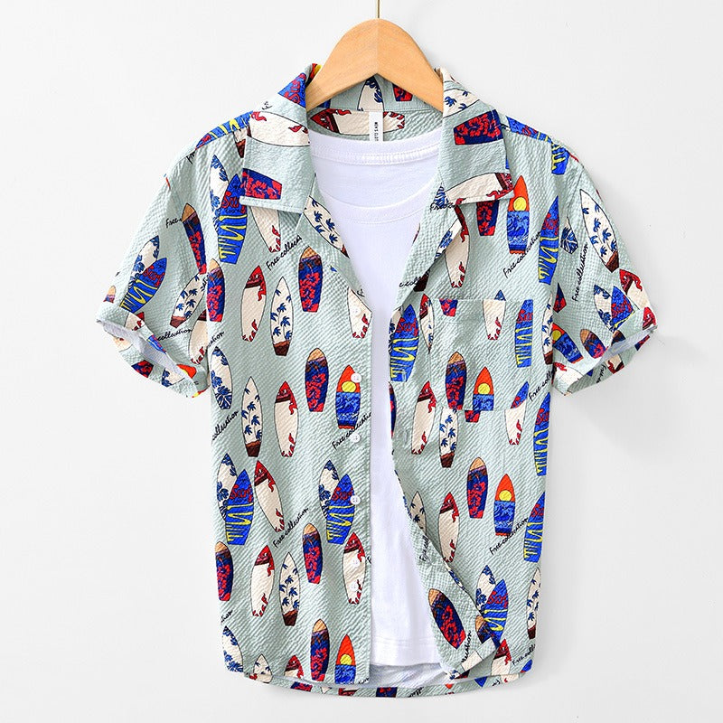 Heren Overhemd Zomerstijl Katoen en Linnenmix 2