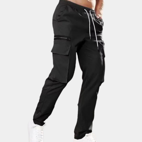 Heren Pantalon Casual met Rechte Pijpen voor Comfortabele Dagelijkse Stijl 5