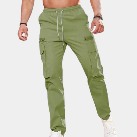 Heren Pantalon Casual met Rechte Pijpen voor Comfortabele Dagelijkse Stijl 7