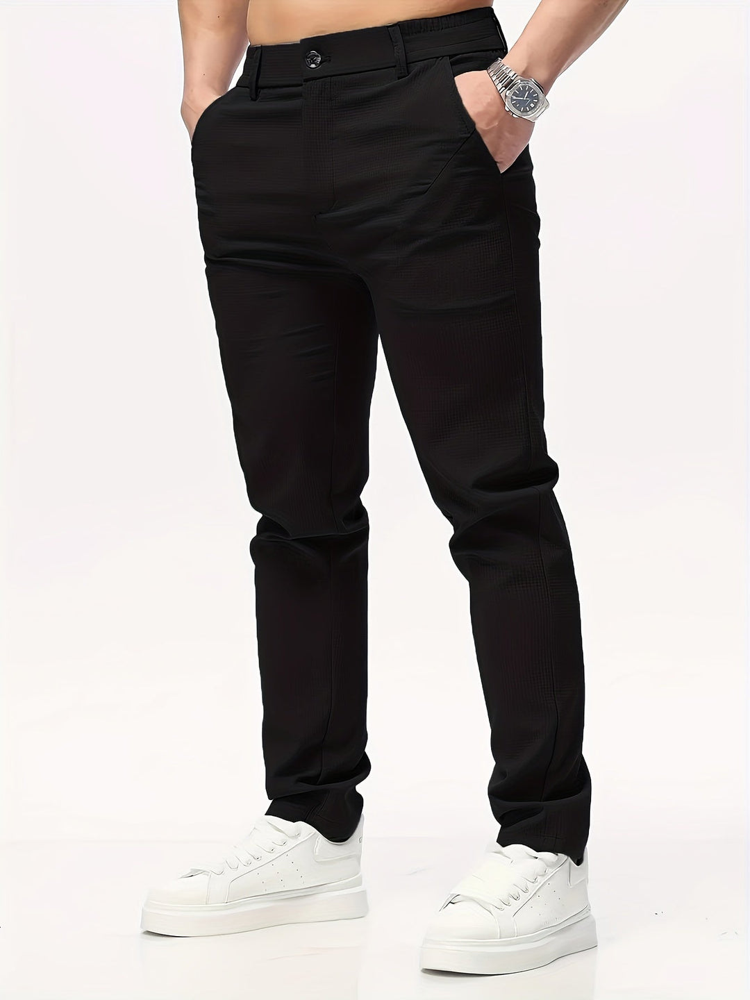 Heren Pantalon Klassiek Stijlvol voor Elke Gelegenheid 3