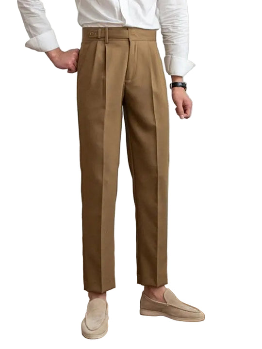 Heren Pantalon Klassieke Pasvorm Tijdloos Stijlvol 7