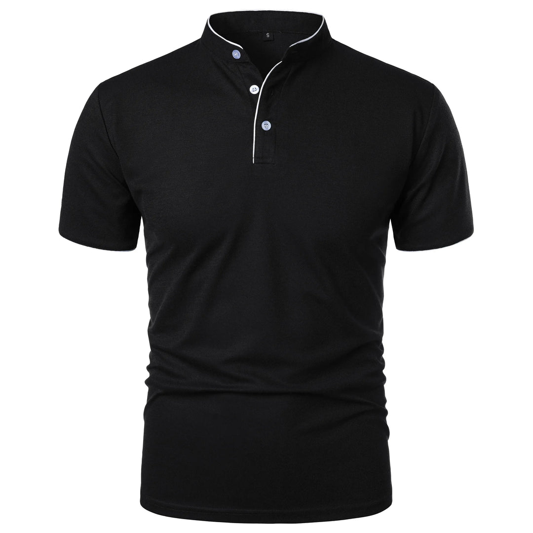 Heren Polo Korte Mouwen Casual Ademend Poloshirt 1
