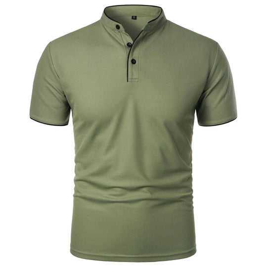 Heren Polo Korte Mouwen Casual Ademend Poloshirt 3