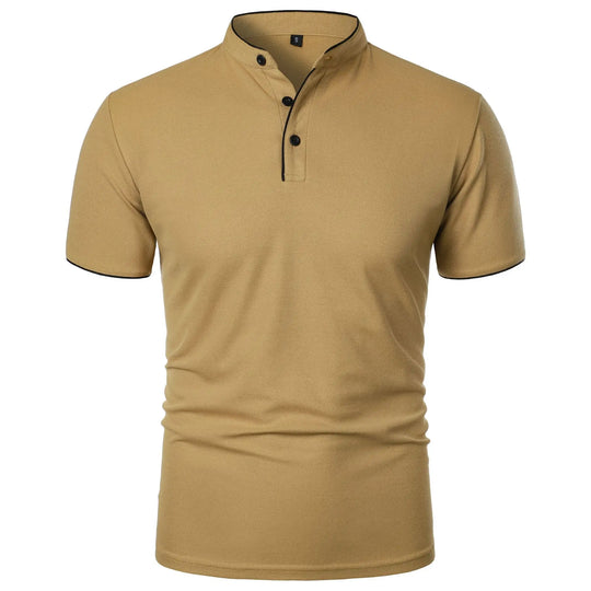 Heren Polo Korte Mouwen Casual Ademend Poloshirt 6