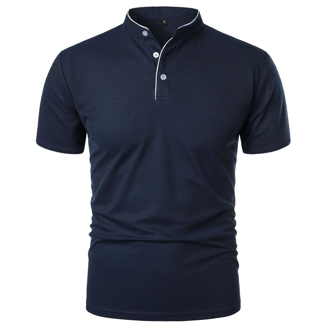 Heren Polo Korte Mouwen Casual Ademend Poloshirt 7
