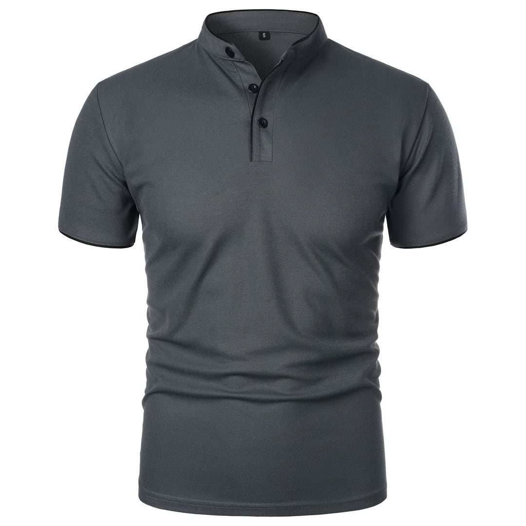 Heren Polo Korte Mouwen Casual Ademend Poloshirt 8