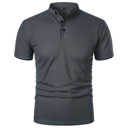 Heren Polo Korte Mouwen Casual Ademend Poloshirt 8
