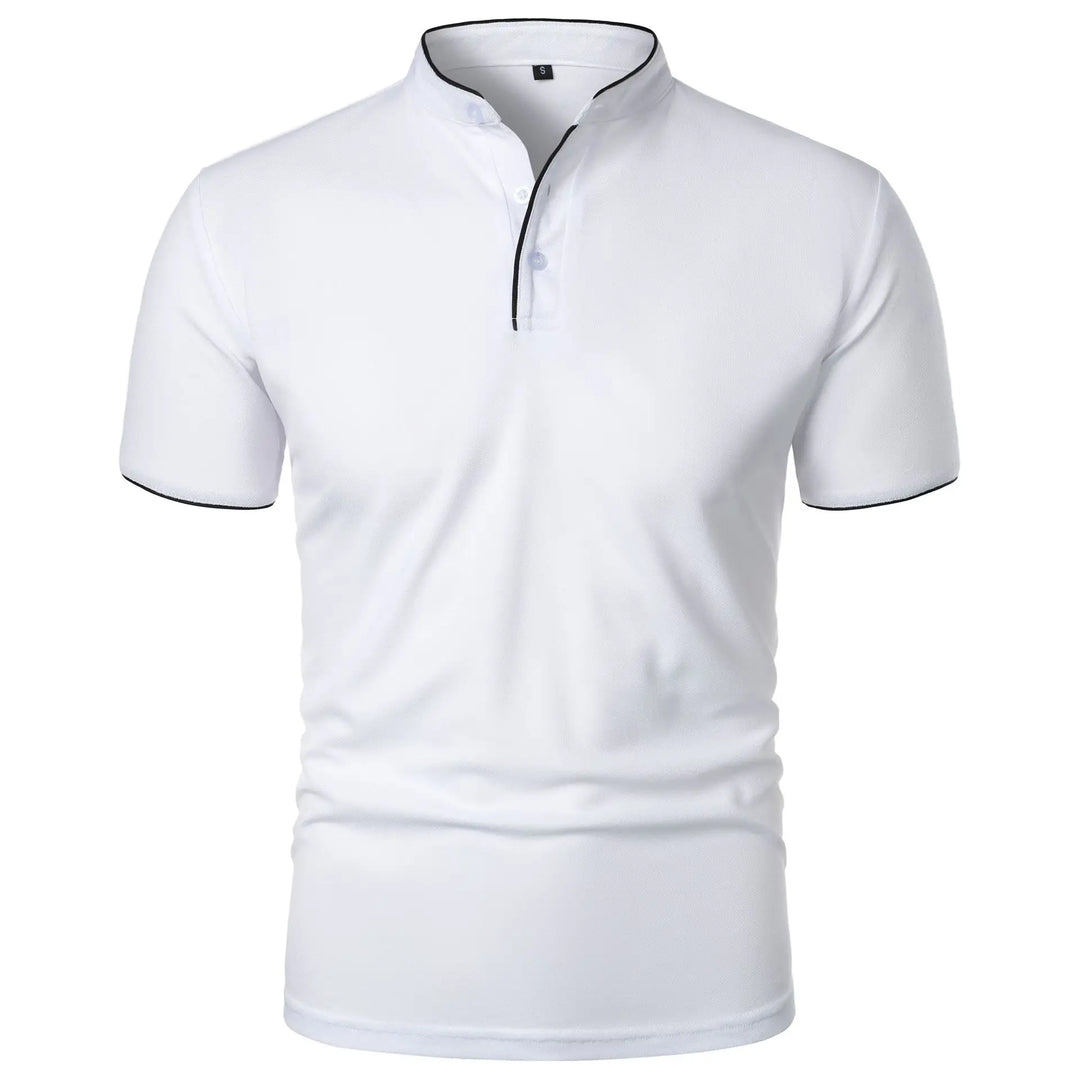 Heren Polo Korte Mouwen Casual Ademend Poloshirt 9