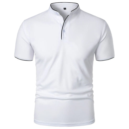 Heren Polo Korte Mouwen Casual Ademend Poloshirt 9