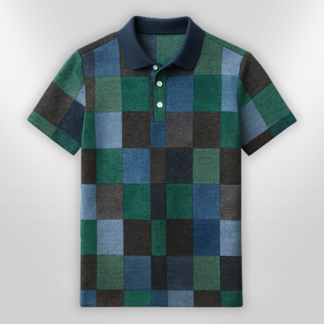 Heren Polo Korte Mouwen Casual Katoen Mix 4