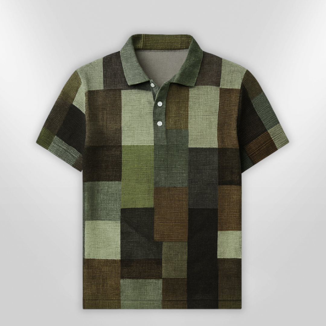 Heren Polo Korte Mouwen Casual Katoen Mix 8