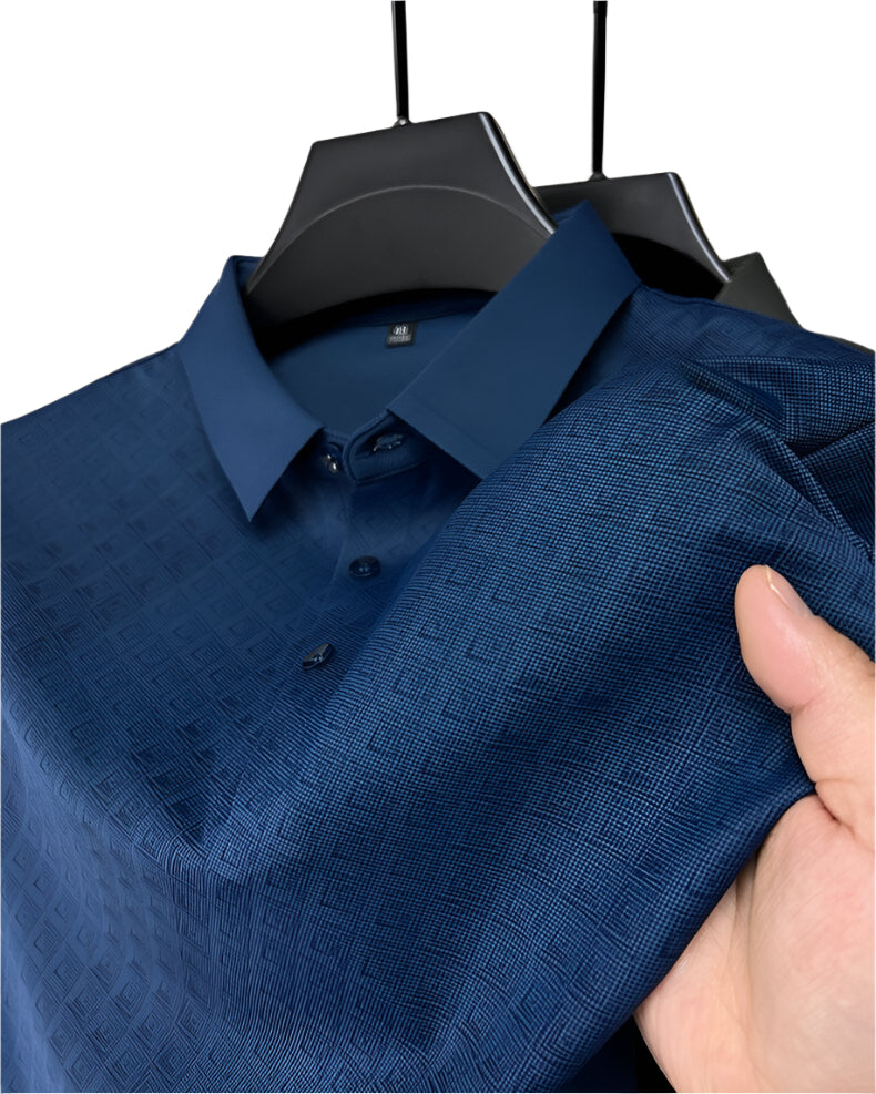 Heren Polo Shirt Nanosilk Klassiek Design 0