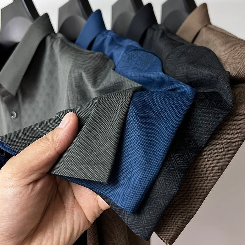 Heren Polo Shirt Nanosilk Klassiek Design 1