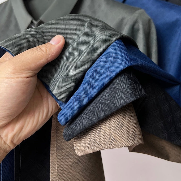 Heren Polo Shirt Nanosilk Klassiek Design 2