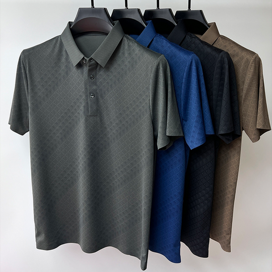 Heren Polo Shirt Nanosilk Klassiek Design 3