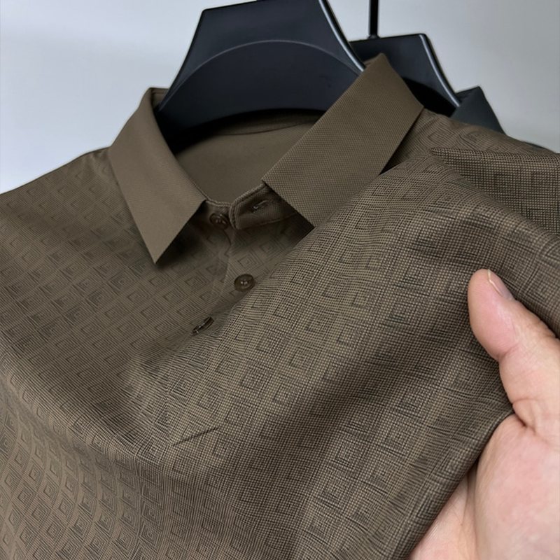 Heren Polo Shirt Nanosilk Klassiek Design 4