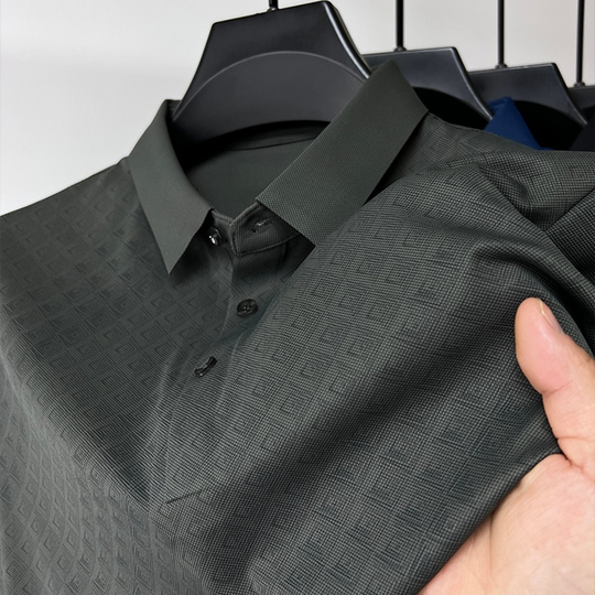 Heren Polo Shirt Nanosilk Klassiek Design 5
