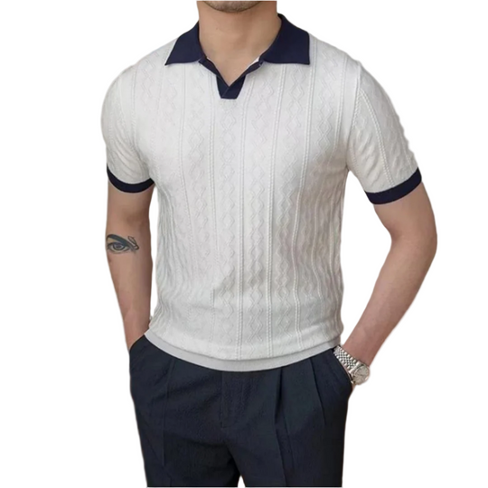 Heren Polo V-hals Casual Stijlvol 0