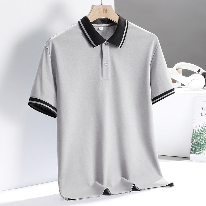 Heren Poloshirt Ademend Stijlvol Golfmateriaal 1