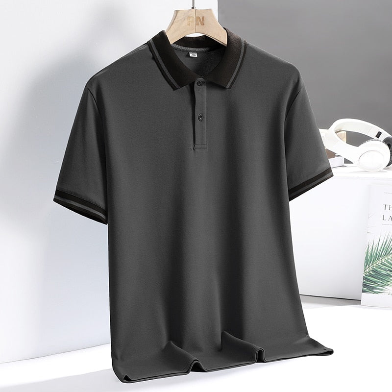 Heren Poloshirt Ademend Stijlvol Golfmateriaal 3