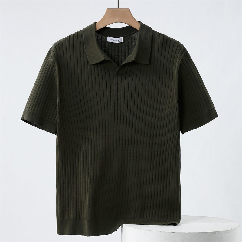 Heren Poloshirt Casual Met Klassieke Kraag 3